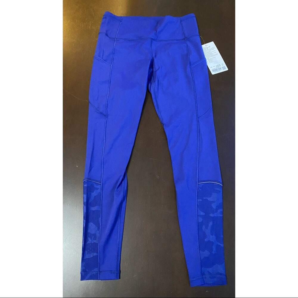 NWT Lululemon Fast and Free HR Tight 28" *M Sz 10 LARK/ILKP